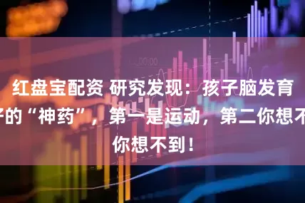 红盘宝配资 研究发现:孩子脑发育最好的“神药”,第一是运动,第二你想不到!