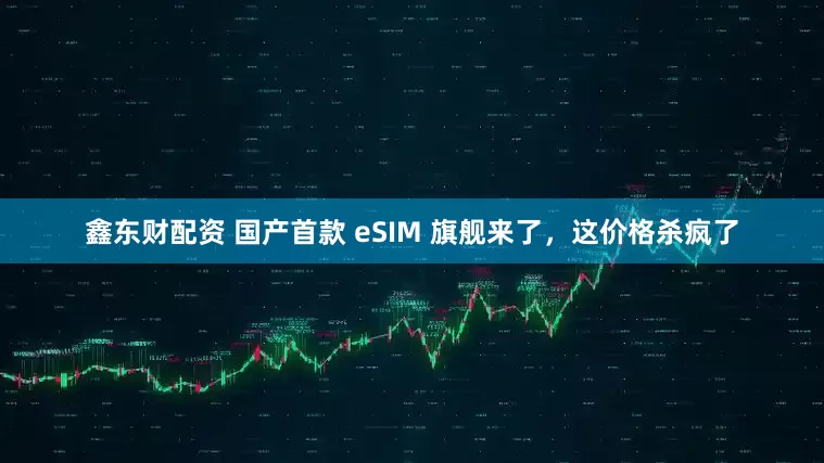 鑫东财配资 国产首款 eSIM 旗舰来了,这价格杀疯了